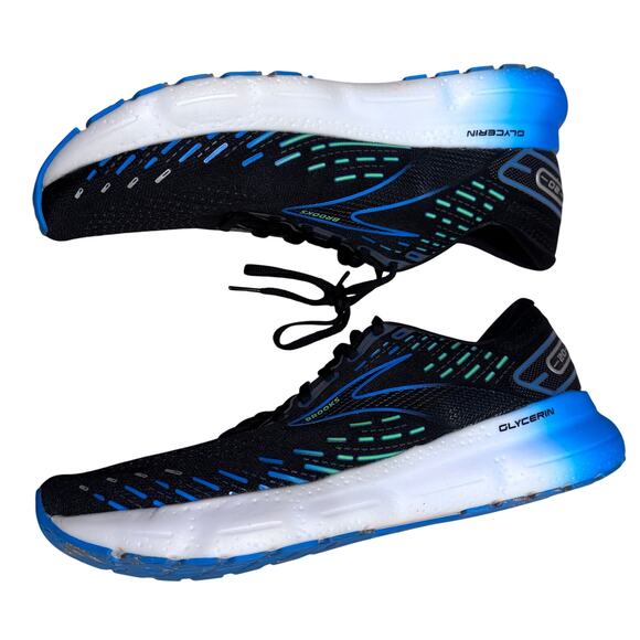 Brooks Men\'s Black Hawaiian Ocean Glycerin 20 Neutral Running Shoes 12.5 main image 5